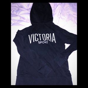 Victoria’s Secret zip-up hooded sweatshirt